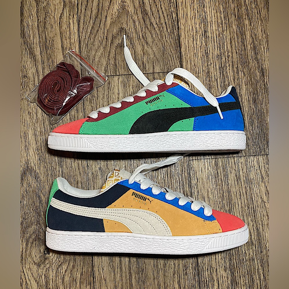 PUMA Mens Suede Classic 21 Lace Up Sneakers Casual Shoes Casual